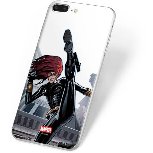 Marvel Black Widow High Kick iPhone 8 Plus Skin